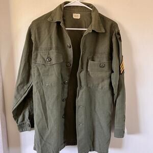 Vintage original olive green military